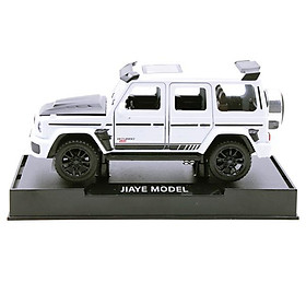 Đồ Chơi Mô Hình Xe 1:32 Mercedes-Benz Barbus G700 - Double Horses 32523 - Màu Trắng