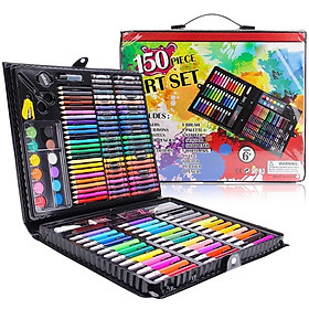 Bộ bút chì màu 150 món bộ màu vẽ đa năng