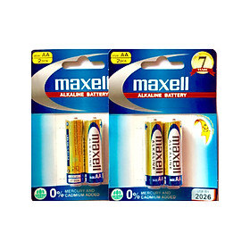 Mua Combo 2 Vỉ Pin Alkaline AA Hiệu Maxell Cho Máy Đo Huyết Áp