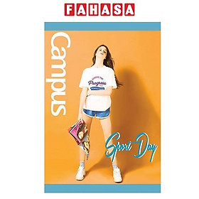 Vở Sport Day - A4 Kẻ Ngang Có Chấm 200 Trang ĐL 58-65g/m2 - Campus NB-A4SD200 - Màu Cam