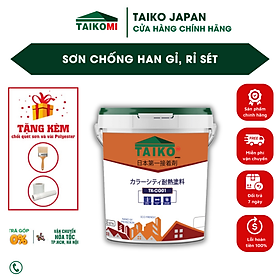 Mua 5 Kg Keo Sơn Chống Han Gỉ  Gỉ Sét  Chống Cháy TAIKO CG01 - Phù Hợp bề mặt Tấm Lợp  Lan Can  Cổng  Gầm Xe Thép