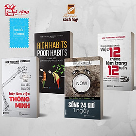 Combo 4 cuốn sách bí kíp phát triển kỹ năng mềm – kỹ năng của sự thành công ( Tặng kèm SỔ TAU MỤC TIÊU – KẾ HOẠCH )
