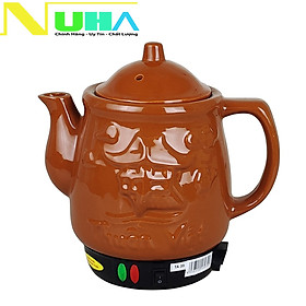 Mua Ấm sắc thuốc điện tự động có chuông báo động  dung tích 3.5L  công suất 420w-kèm vòng canh thuốc-Màu ngẫu nhiên