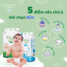 Bỉm Hữu Cơ Chichiha Dán Quần Đủ Size M