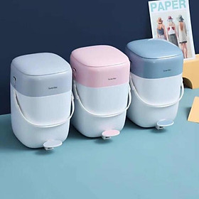 Thùng rác đạp chân nhả tự động mẫu mới 2020 8 lít