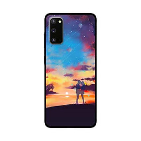 Ốp Lưng Dành Cho Samsung Galaxy S20 mẫu Vũ Trụ Tình Yêu - Hàng Chính Hãng