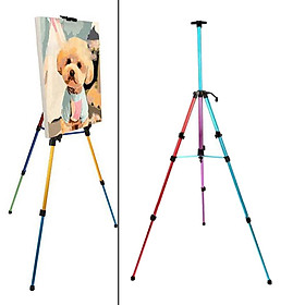 Adjustable Painting Canvas Easel Metal Tripod Sketch Display Stand Portable