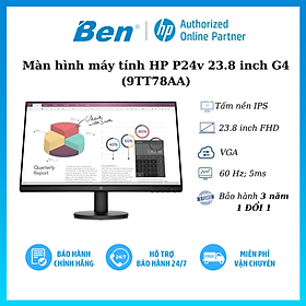 Mua Màn hình vi tính HP P24v G4 23.8 inch IPS/1920 x 1080/VGA/ HDMI (9TT78AA) Bảo hành 03 năm -Hàng chính hãng