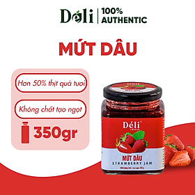 Mứt dâu pha chế Déli - hủ 350ml