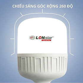 Mua Bóng Đèn Led Bulb Trụ Tròn Bóng Led Trụ Nhựa Đui E27 Công Suất 5W 10W 15W 20W 30W 40W 50W 60W LONstar