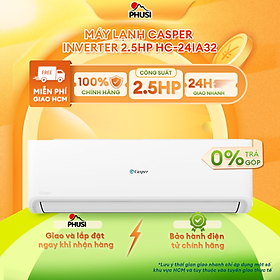 Mua Máy lạnh Casper inverter 2.5HP HC-24IA32 (model 2021) - Hàng chính hãng (chỉ giao HCM)