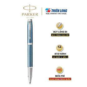 Bút lông bi cao cấp Parker IM PRM X-BGrey CT TB-2143466 - Thép không gỉ