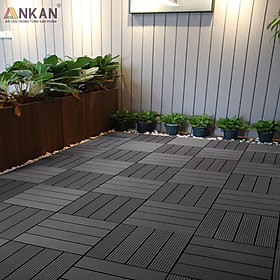 Mua Miếng Lót Sàn Nhựa Composite Màu Gi Xám Cao Cấp  Lót Sàn Ban Công Nhà Tắm  Vỉ Dày Chắc Chắn Có Vít Ốc Dưới Nan