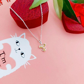 Mặt Dây Chuyền Bạc Đính Đá cao cấp Ảnh thật