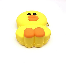Túi silicon đựng tai nghe,phụ kiện Line Friends