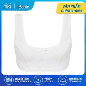 Áo ngực học sinh cotton tròng cổ iBasic BRAT003