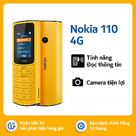 Mua Điện thoại Nokia 110 4G - Hàng chính hãng - Yellow
