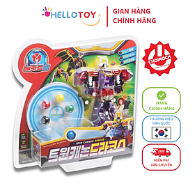 Đồ Chơi Xe Hơi Biến Hình MECARD BALL Twin Cannon Dracos - Hellotoy