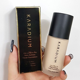 Kem Nền Lọ Che Phủ Cao Karadium Tông Tự Nhiên Like A Movie Star Cover Foundation SPF30 PA++