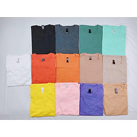 Áo thun nam nữ FORM RỘNG CHÂU ÂU mẫu trơn chất 100% cotton nhập khẩu úc, xưởng sỉ giá rẻ VNXK