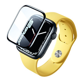 Mua Kính cường lực cho Apple Watch Baseus Full-coverage Curved-screen Crystal Tempered Glass Film for Apple Watch (Hàng chính hãng