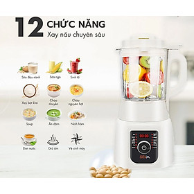 Mua Máy Làm Sữa Hạt SEKA E300 Đa Năng 12 Chức Năng Cao Cấp - Hàng Chính Hãng