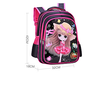 Balo công chúa đáng yêu balo học sinh tiểu học balo cấp 1 balo cho học sinh đẹp balo học sinh-Mã 06