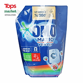 Nước Giặt Omo Matic Cửa Trước Hương Lựu & Tre 3.6KG