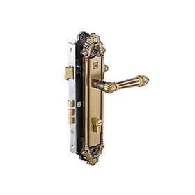 Mua Khóa tay nắm Huy Hoàng đồng rêu 8526