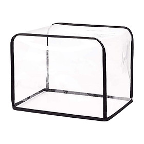Cover Compact Easy to Store Transparent for Household