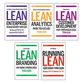 [ Thăng Long Books ] Running LEAN: Quản Trị Doanh Nghiệp Tinh Gọn (Trọn bộ 5 cuốn)