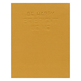 Journal Photostory 140 Trang (Bìa Vải) TK 011 - Màu Vàng Nổi