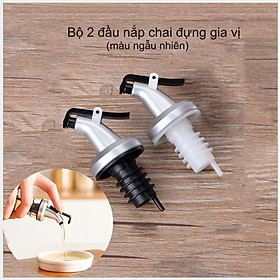 Bộ 2 đầu nắp chai lọ đựng gia vị