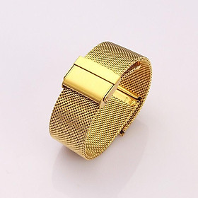 Dây đồng hồ thép không gỉ dây mesh cao cấp YE-008