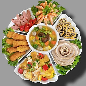 Mua Bộ Bát Đĩa Hoa Mặt Trời 7 Chi Tiết  Bộ Bát Đĩa Bày Cỗ Trong Gia Đình Loại Lớn