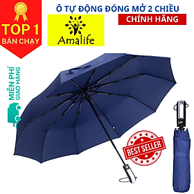 Mua Ô Dù Tự Động Đóng Mở 2 Chiều 10 Nan Chống Tia UV  Dù Che Mưa Nắng  Ô Cầm Tay Gấp Gọn Tiện Lợi Amalife