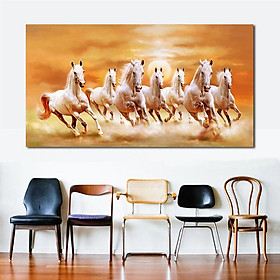 Mua Tranh canvas ngựa phi nước đại phong thủy may mắn