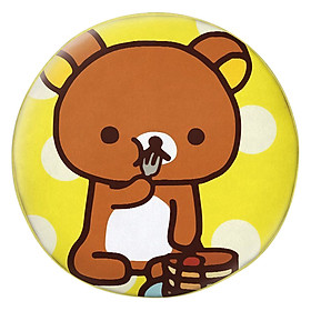 Gối tròn Rilakkuma ăn pancake - GOCT444