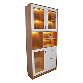 Mua TỦ RƯỢU GỖ MDF CÓ ĐÈN LED