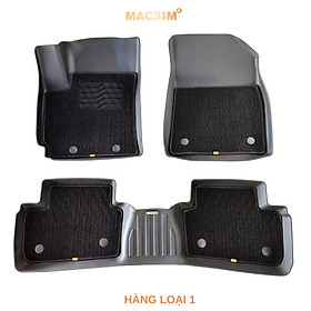 Thảm sd3 lót sàn 2 lớp Hyundai Elantra 2023+ Nhãn hiệu Macsim (Giảm giá nhưng chất lượng không giảm)