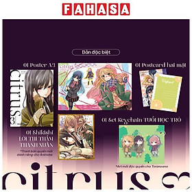 Citrus - Tập 3 - Bản Đặc Biệt - Tặng Kèm Postcard Hai Mặt + Shikishi + Lời Thì Thầm Thanh Xuân + Poster A3 + Set 2 Keychain Tuổi Học Trò