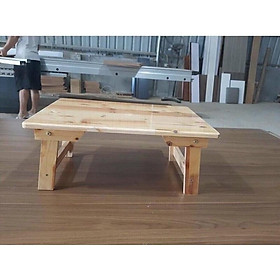 Mua Bàn Gỗ Thông Chân Xếp Đa Năng
