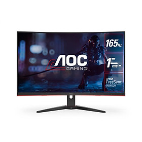 BÁO GIÁ Màn Hình Máy Tính Aoc C24g2 23.6 Inch Fhd - Cong 165hz | Shopee Lazada Sendo Tiki mới nhất 26 Màn hình AOC C32G2E/74 (31.5inch/FHD/VA/165Hz/1ms/250nits/HDMI+DP/Freesync/Cong) -Hàng Chính Hãng