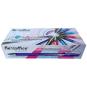 Hộp 20 cây bút gel flexoffice fo-gel018/vn