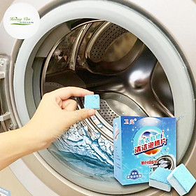 Viên tẩy lồng máy giặt diệt khuẩn 99% - Hộp 12 viên