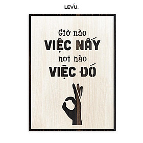 Tranh phòng làm việc LEVU LV044 