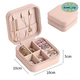 Hộp đựng trang sức đẹp, đa năng - hộp nữ trang mang du lịch nhỏ xinh tiện lợi