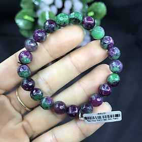 Mua Vòng tay phong thủy đá Ruby Nam Phi 10 ly đá tự nhiên có kiểm định chất lượng hợp mệnh thổ mệnh hỏa