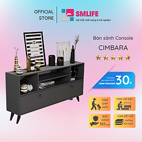 Mua Bàn sảnh ra vào gỗ hiện đại SMLIFE Cimbara