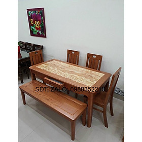 Mua Bàn ăn gỗ sồi kiểu mới
